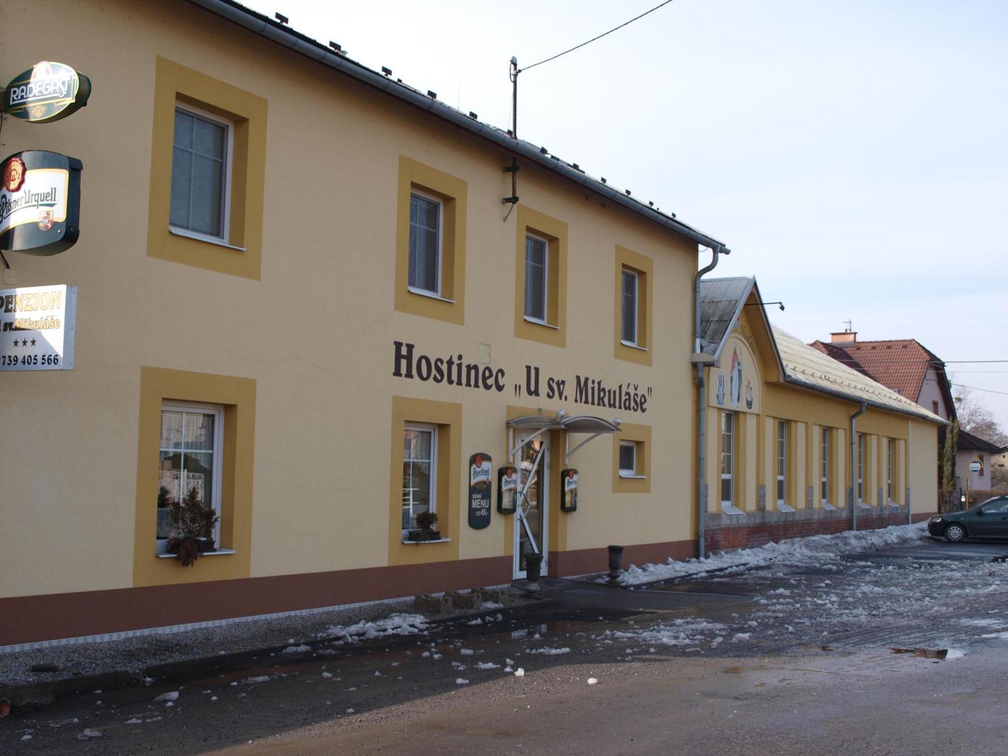 Hostinec a penzion U sv. Mikuláše Hať Exterior foto